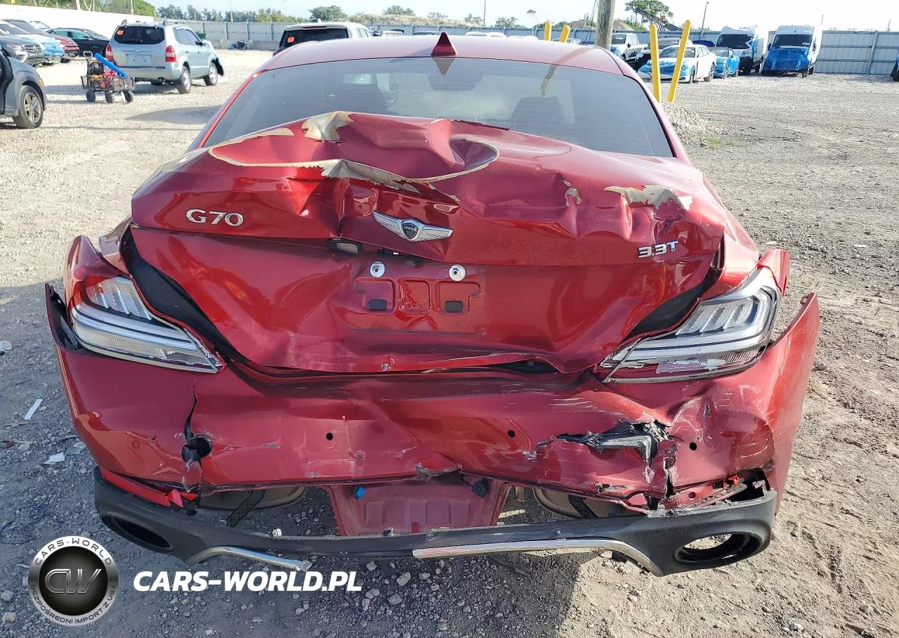 2019 Genesis G70 3.3T Advanced VIN:KMTG34LE7KU037760 - 6