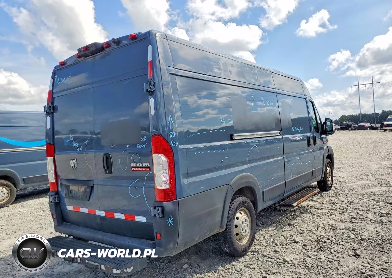 2021 Ram Promaster 3500 Delivery Van VIN:3C6MRVJG7ME541261 - 3