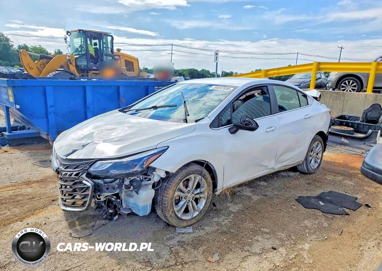 2019 Chevrolet Cruze Lt VIN:1G1BE5SM2K7146698 - 1