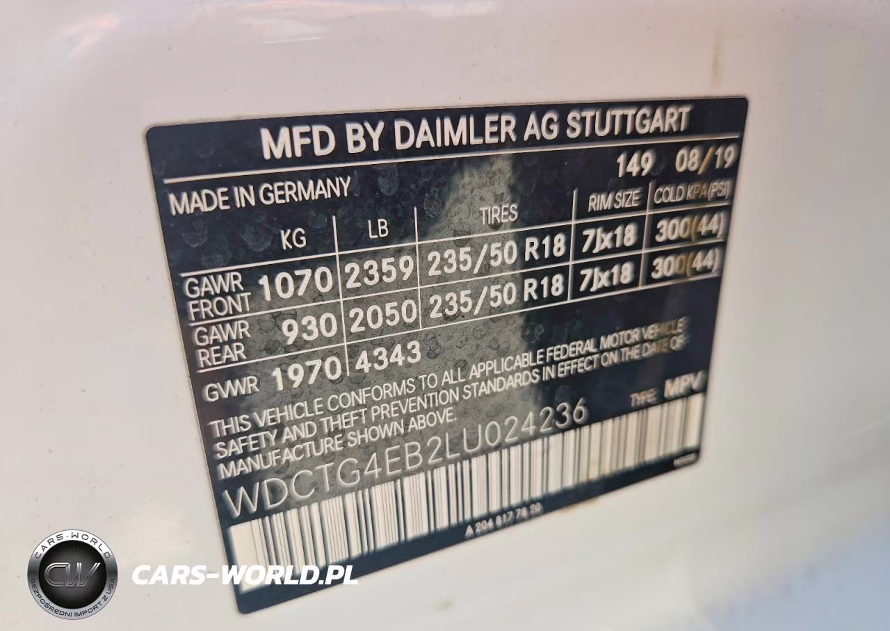 2020 Mercedes-Benz Gla 250 VIN:WDCTG4EB2LU024236 - 14