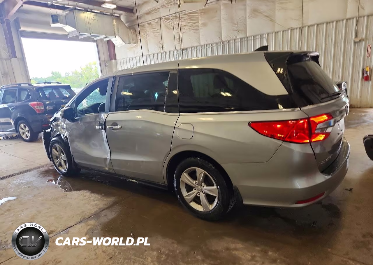 2019 Honda Odyssey Exl VIN:5FNRL6H73KB133875 - 2