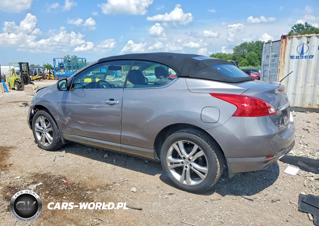 2011 Nissan Murano Crosscabriolet VIN:JN8AZ1FY8BW001589 - 2