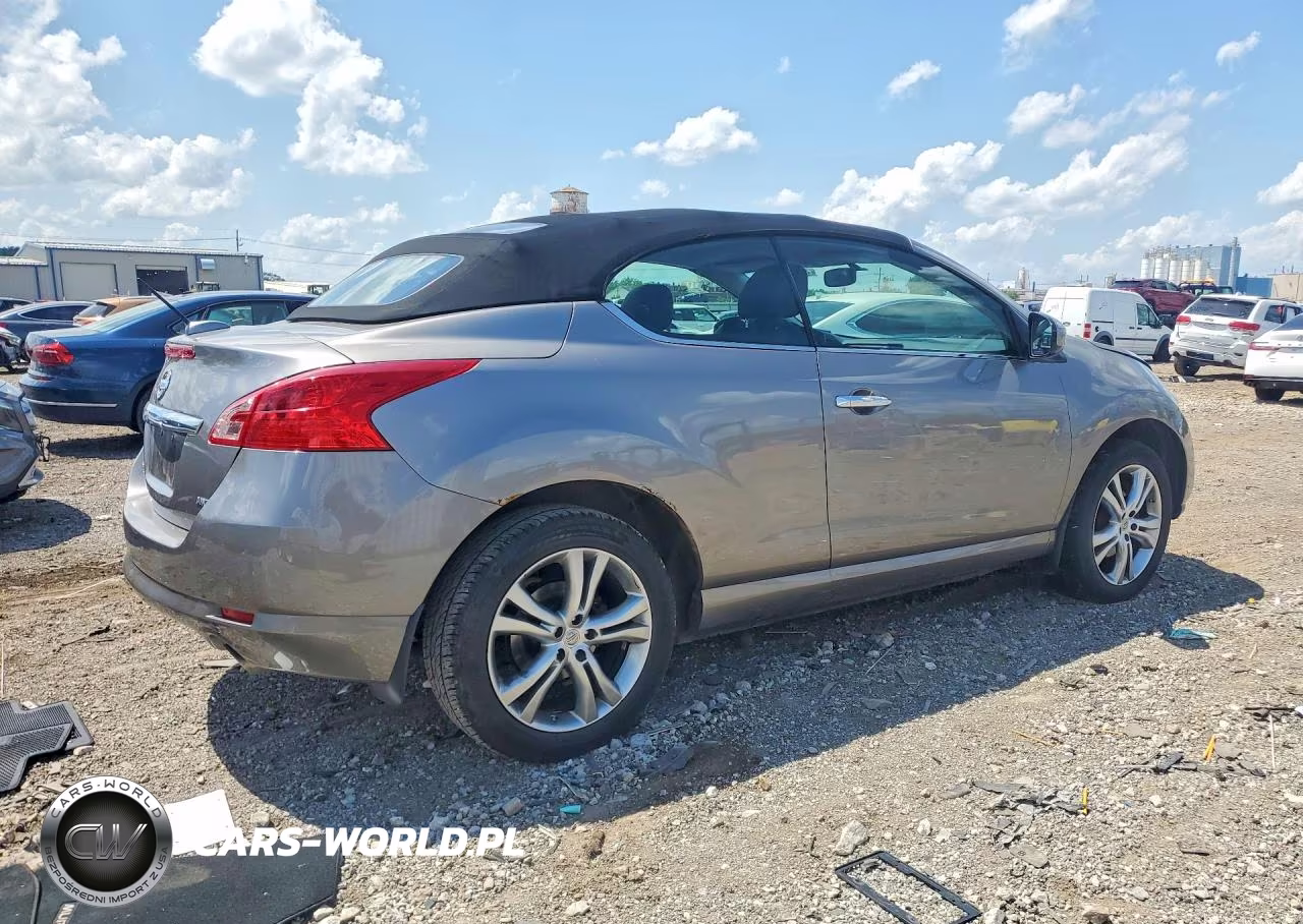2011 Nissan Murano Crosscabriolet VIN:JN8AZ1FY8BW001589 - 3