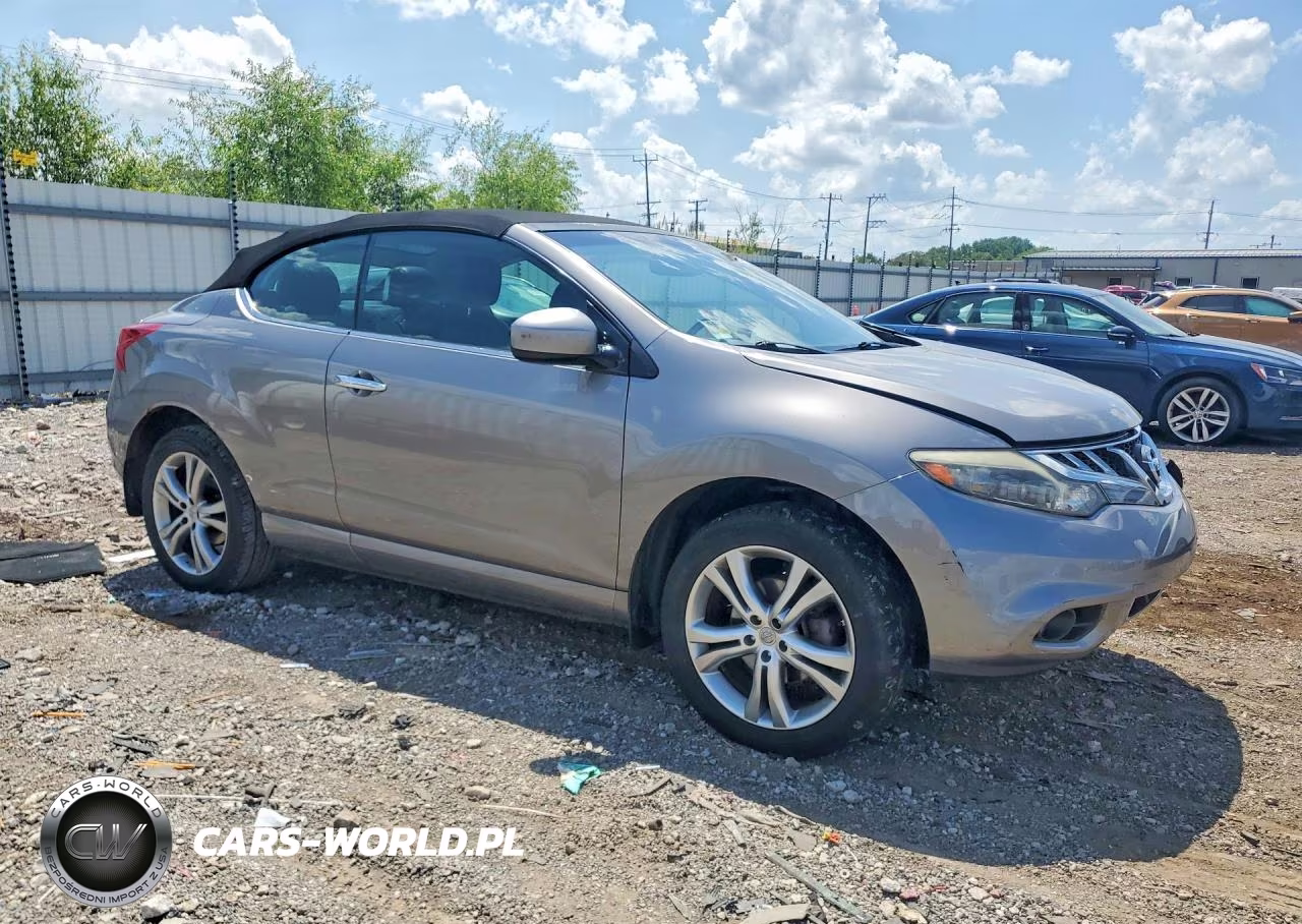 2011 Nissan Murano Crosscabriolet VIN:JN8AZ1FY8BW001589 - 4