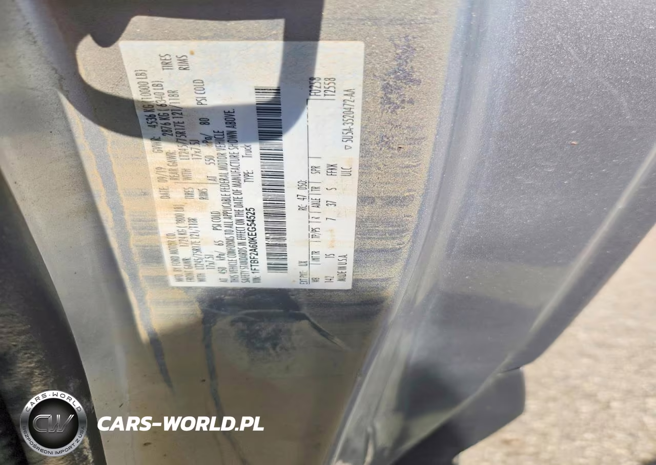 2019 Ford F250 Super Duty VIN:1FTBF2A60KEG54525 - 13
