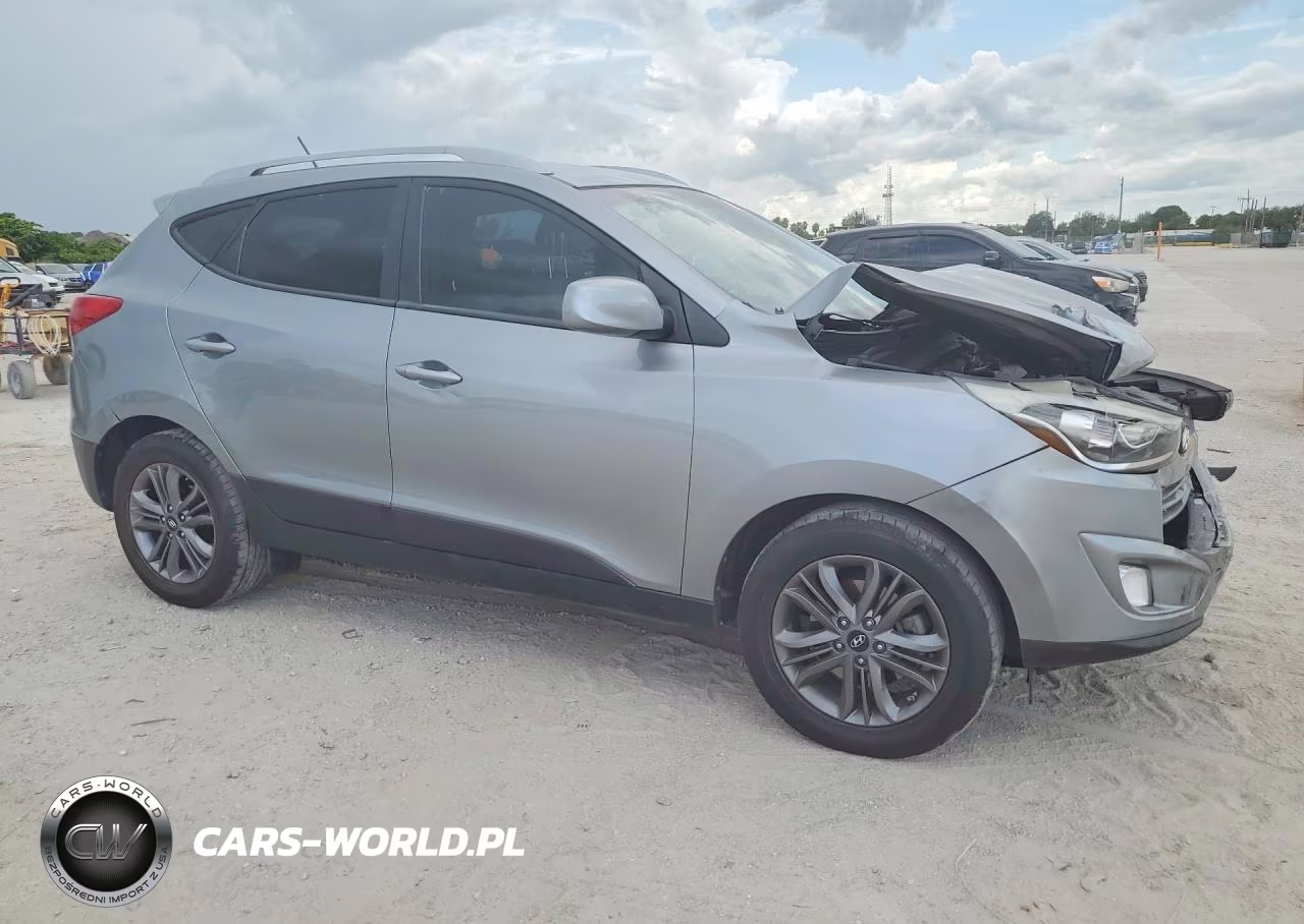 2015 Hyundai Tucson Se VIN:KM8JU3AG0FU005329 - 4