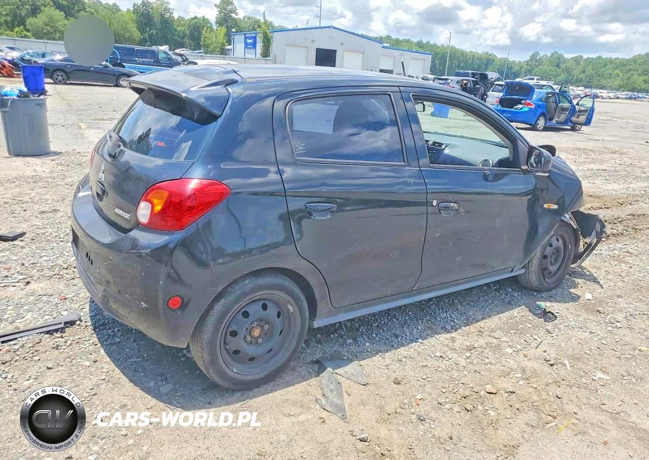 2014 Mitsubishi Mirage Es VIN:ML32A4HJ0EH020741 - 3