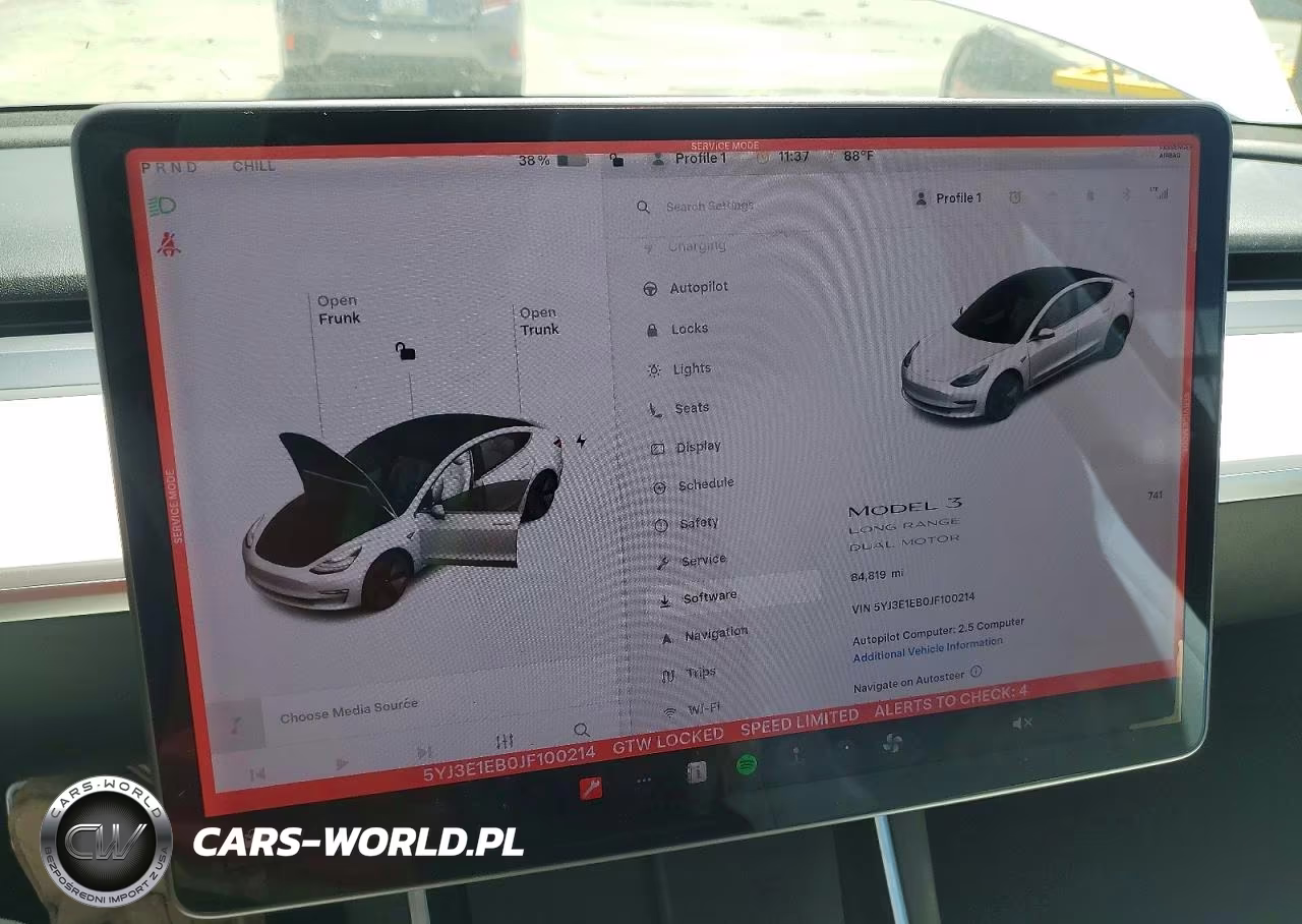 2018 Tesla Model 3 VIN:5YJ3E1EB0JF100214 - 9