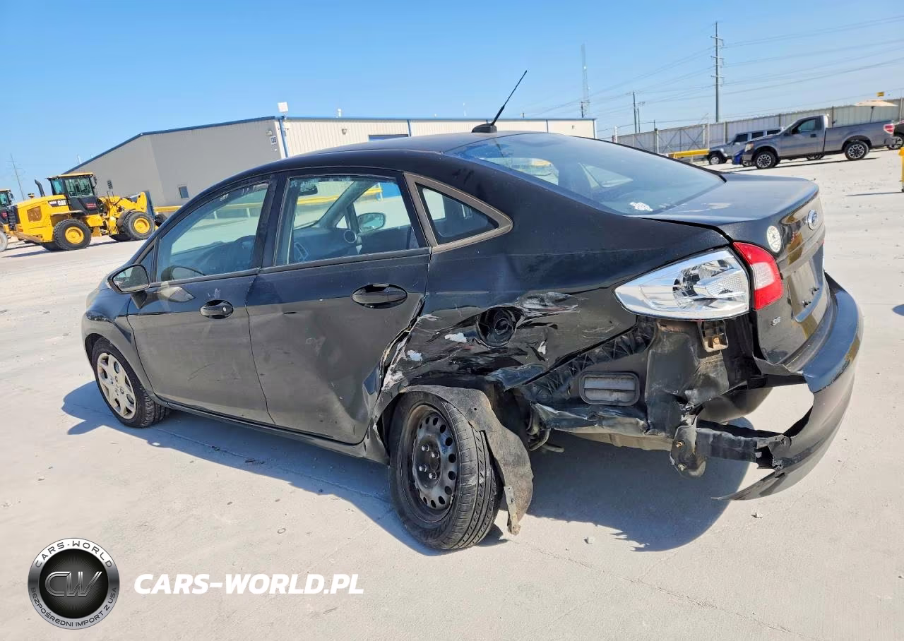 2013 Ford Fiesta Se VIN:3FADP4BJ9DM194191 - 2