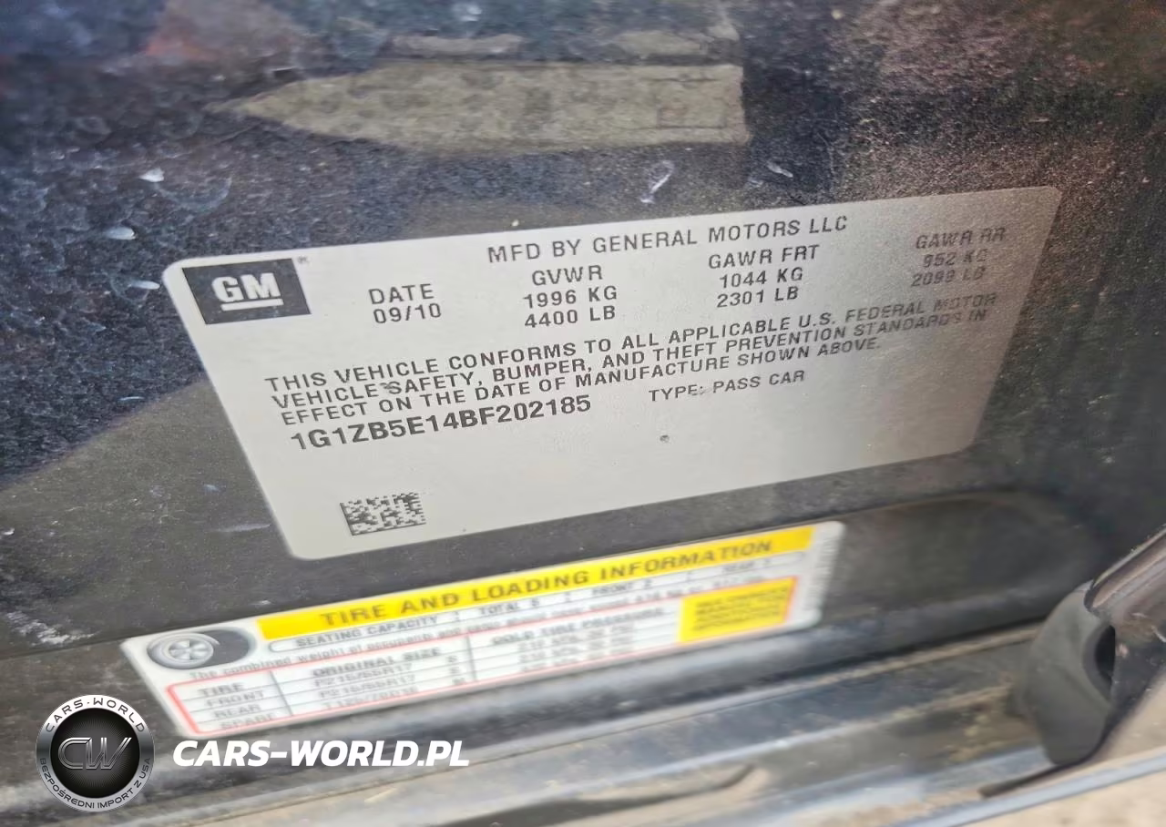 2011 Chevrolet Malibu Ls VIN:1G1ZB5E14BF202185 - 12