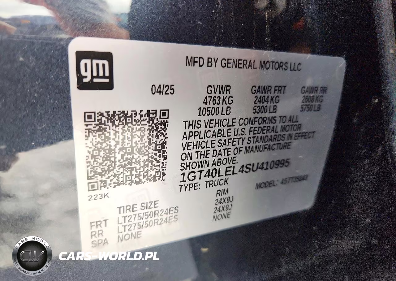 2025 GMC Sierra Denali VIN:1GT40LEL4SU410995 - 13