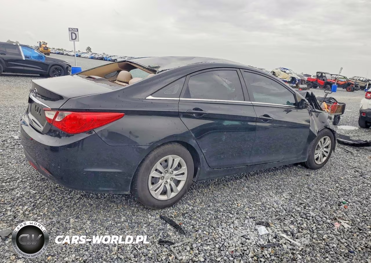 2012 Hyundai Sonata Gls VIN:5NPEB4AC7CH357618 - 3
