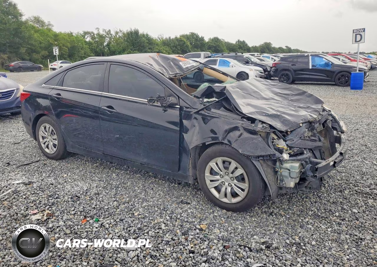 2012 Hyundai Sonata Gls VIN:5NPEB4AC7CH357618 - 4
