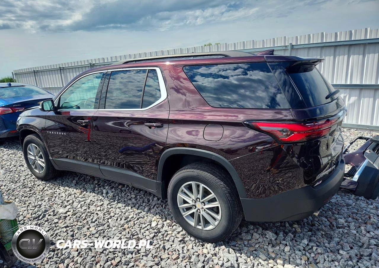 2022 Chevrolet Traverse Lt VIN:1GNEVGKW8NJ189118 - 2