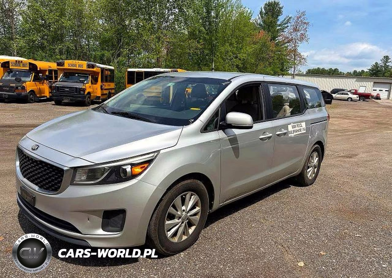 2016 Kia Sedona L VIN:KNDMA5C15G6120531 - 2