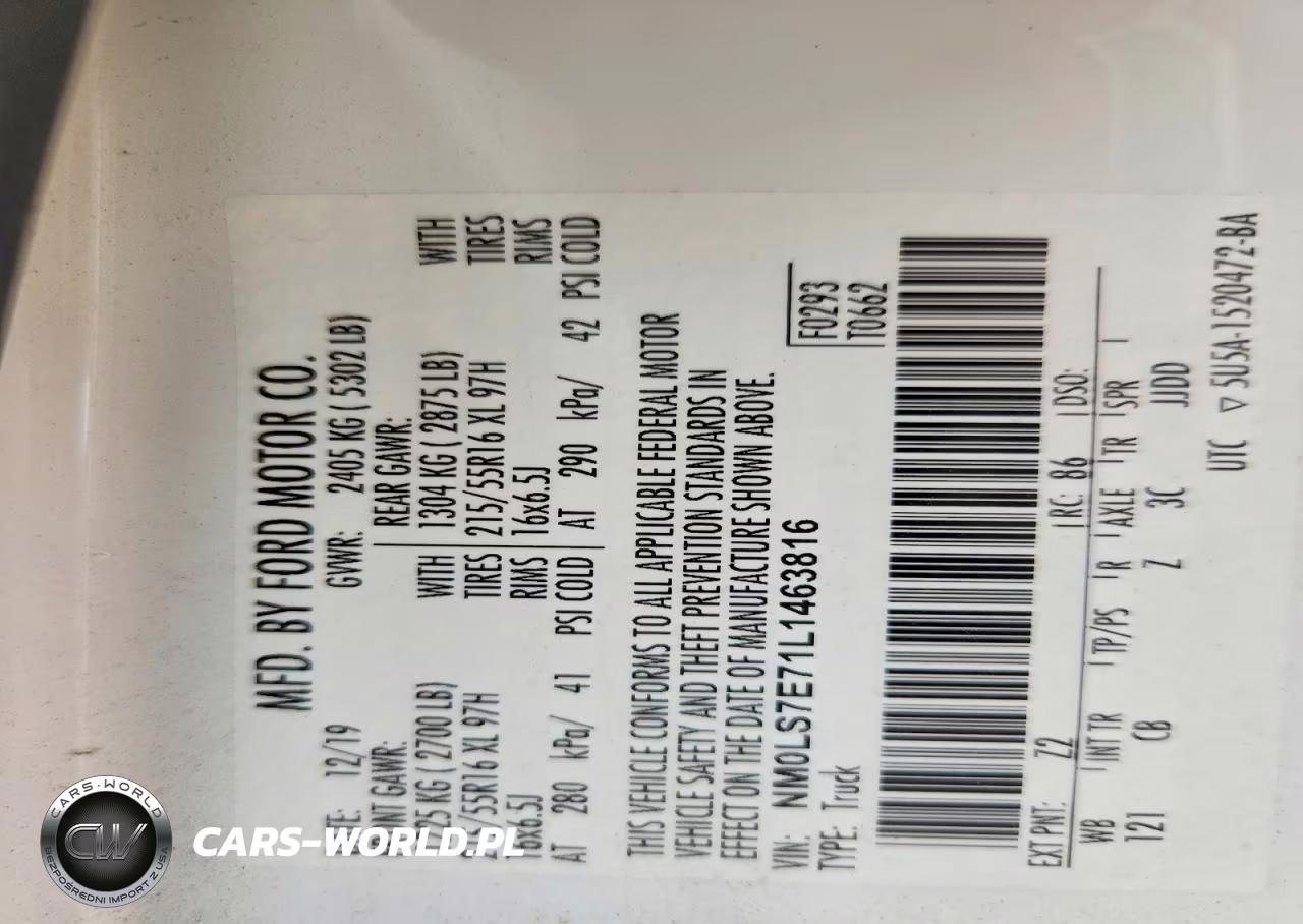 2020 Ford Transit Connect Xl VIN:NM0LS7E71L1463816 - 13