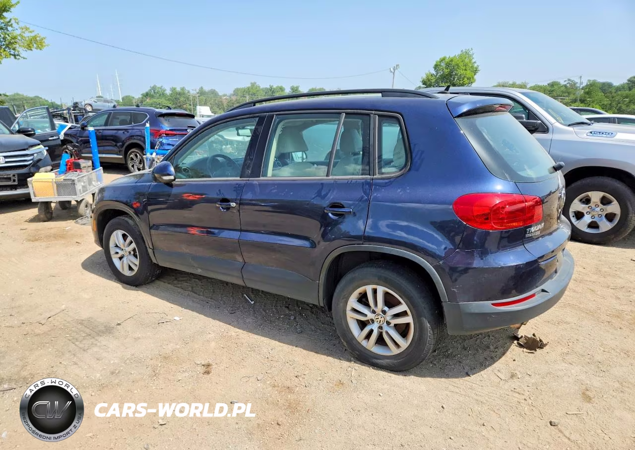 2016 Volkswagen Tiguan S VIN:WVGBV7AX8GW528645 - 2