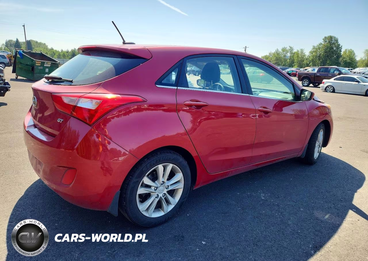 2014 Hyundai Elantra Gt Base VIN:KMHD35LH6EU174223 - 3