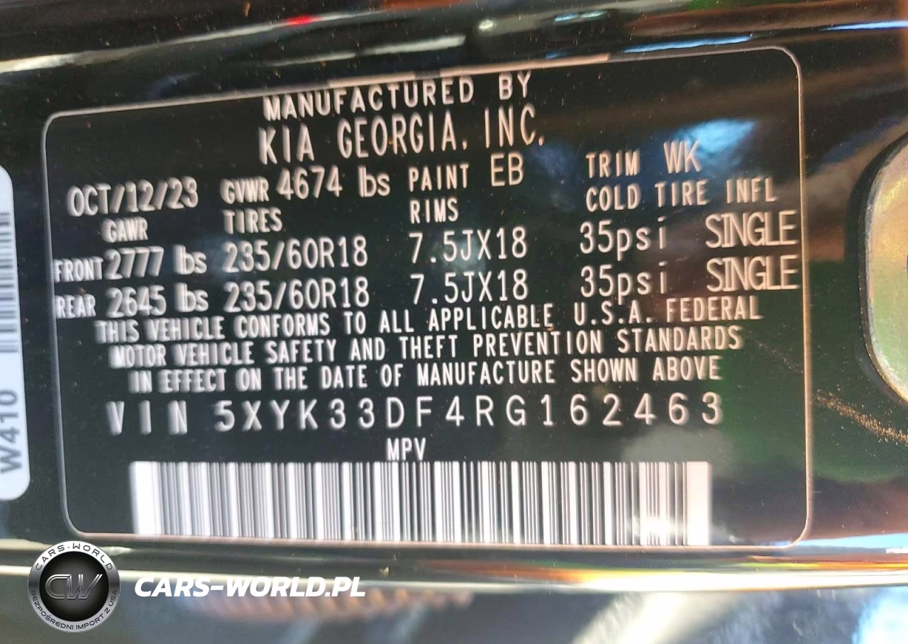 2024 Kia Sportage Ex VIN:5XYK33DF4RG162463 - 12