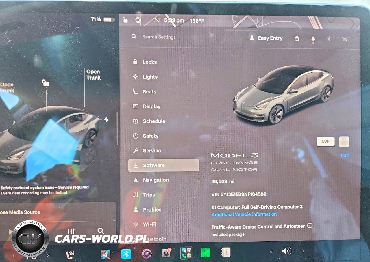 2022 Tesla Model 3 VIN:5YJ3E1EB9NF164502 - 9