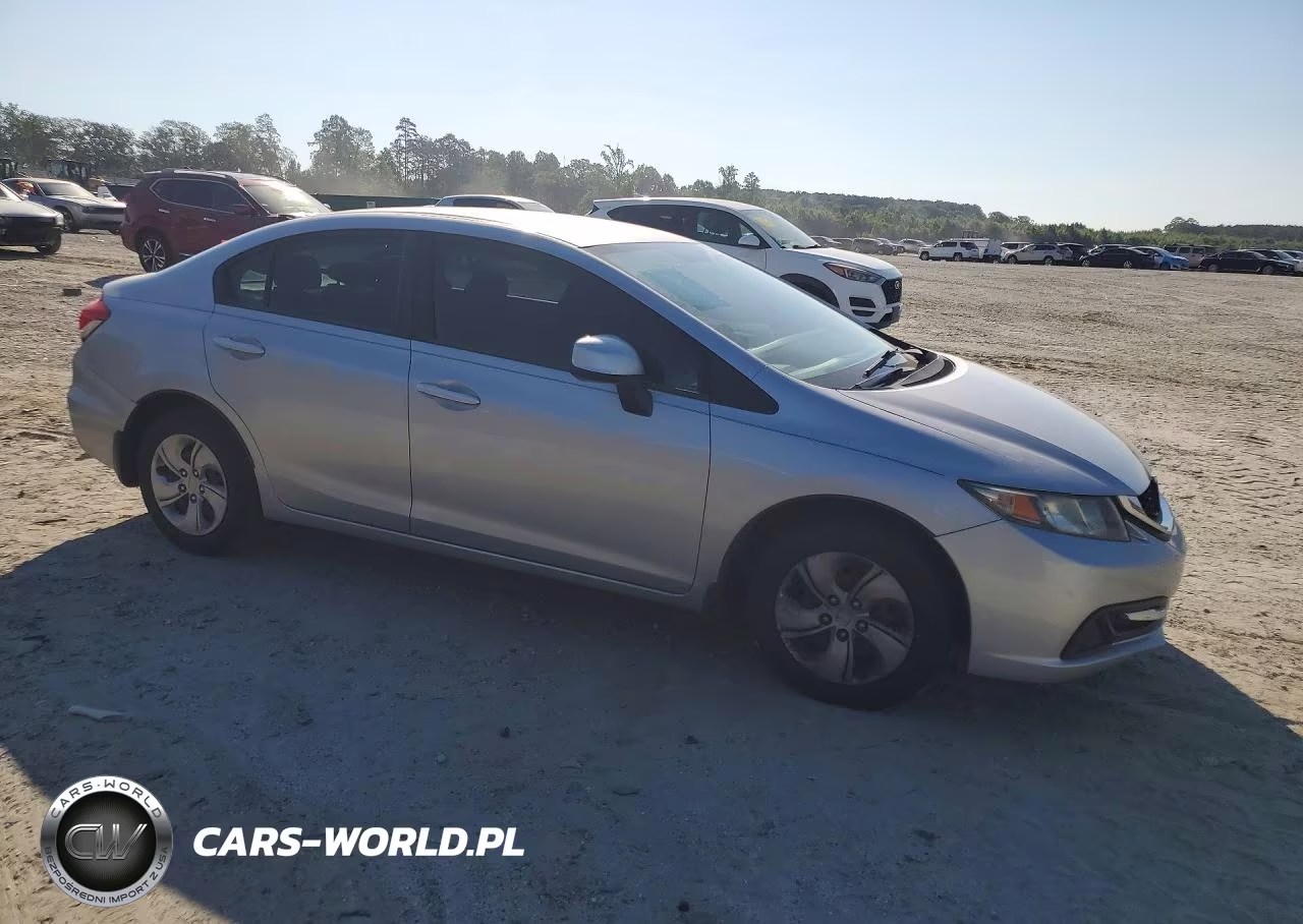 2013 Honda Civic Lx VIN:19XFB2F57DE009066 - 4