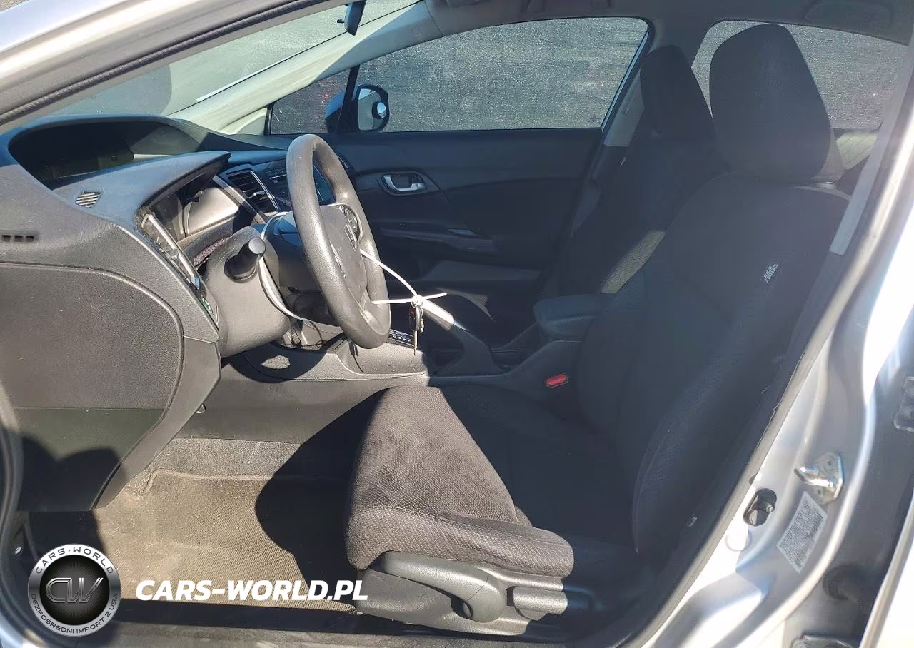 2013 Honda Civic Lx VIN:19XFB2F57DE009066 - 7