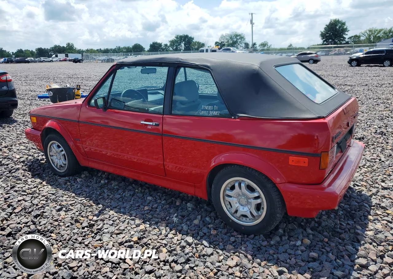 1990 Volkswagen Cabriolet VIN:WVWCB5157LK010435 - 2