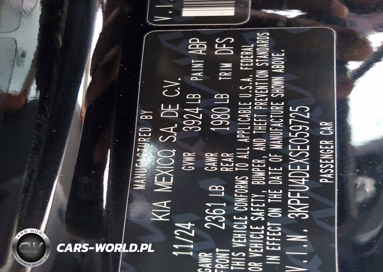 2025 Kia K4 Ex VIN:3KPFU4DEXSE059725 - 13