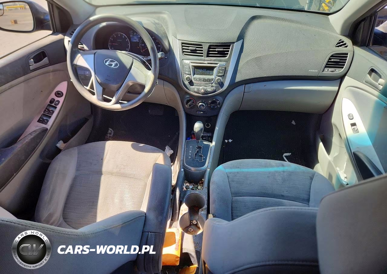 2015 Hyundai Accent Gls VIN:KMHCT4AEXFU872320 - 8