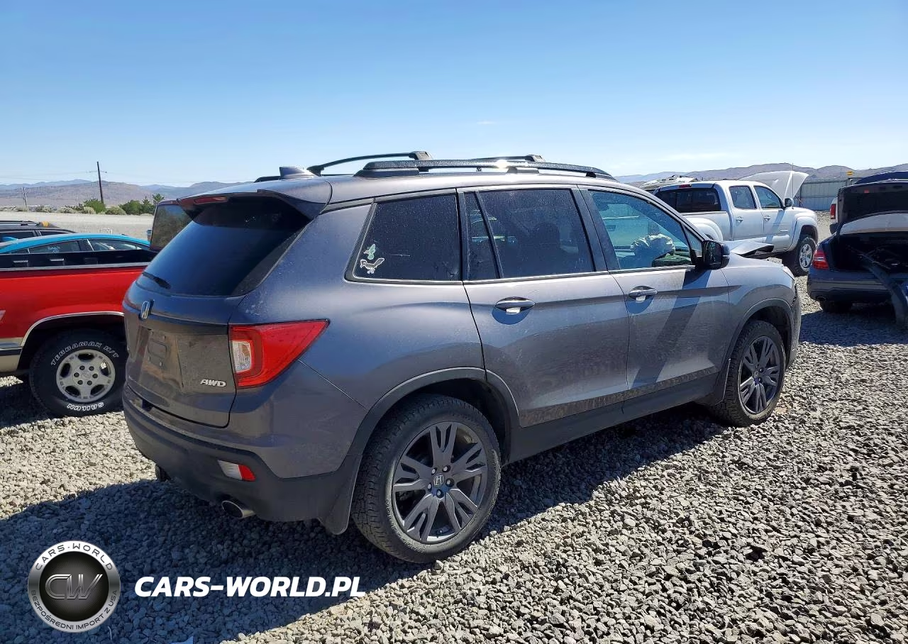 2020 Honda Passport Exl VIN:5FNYF8H5XLB020746 - 3