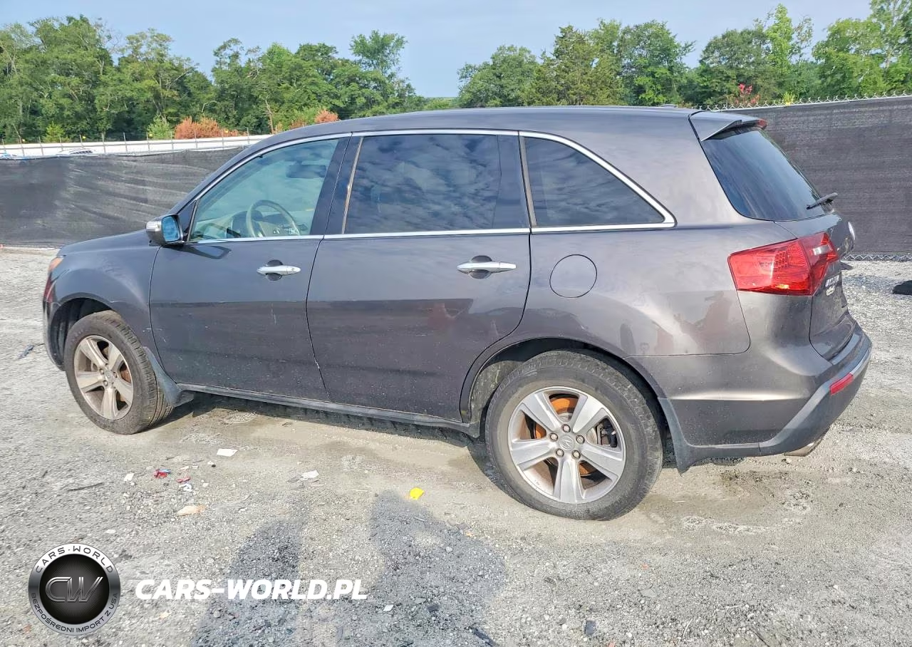 2012 Acura Mdx VIN:2HNYD2H29CH507188 - 2