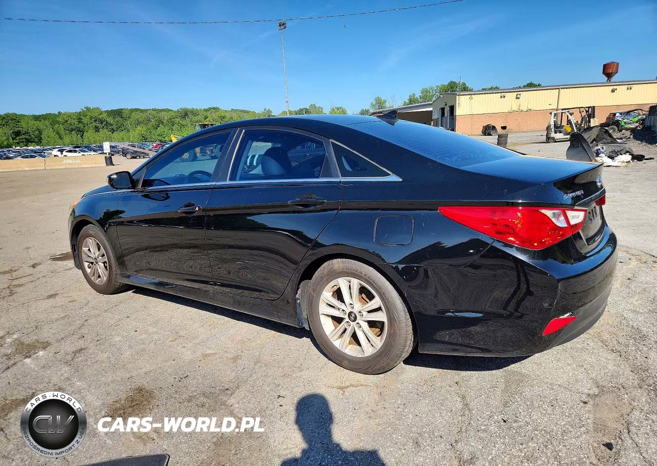 2014 Hyundai Sonata Gls VIN:5NPEB4AC4EH831124 - 2