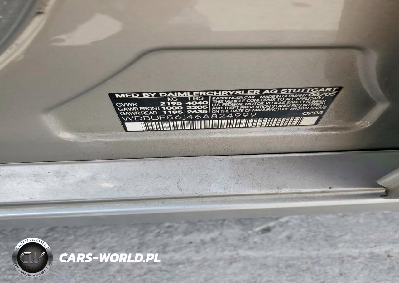 2006 Mercedes-Benz E 350 VIN:WDBUF56J46A824999 - 12