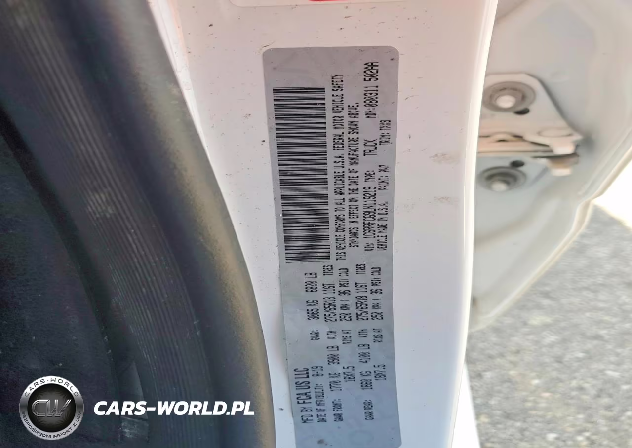 2020 Ram 1500 Tradesman VIN:1C6RRFCG9LN119219 - 12