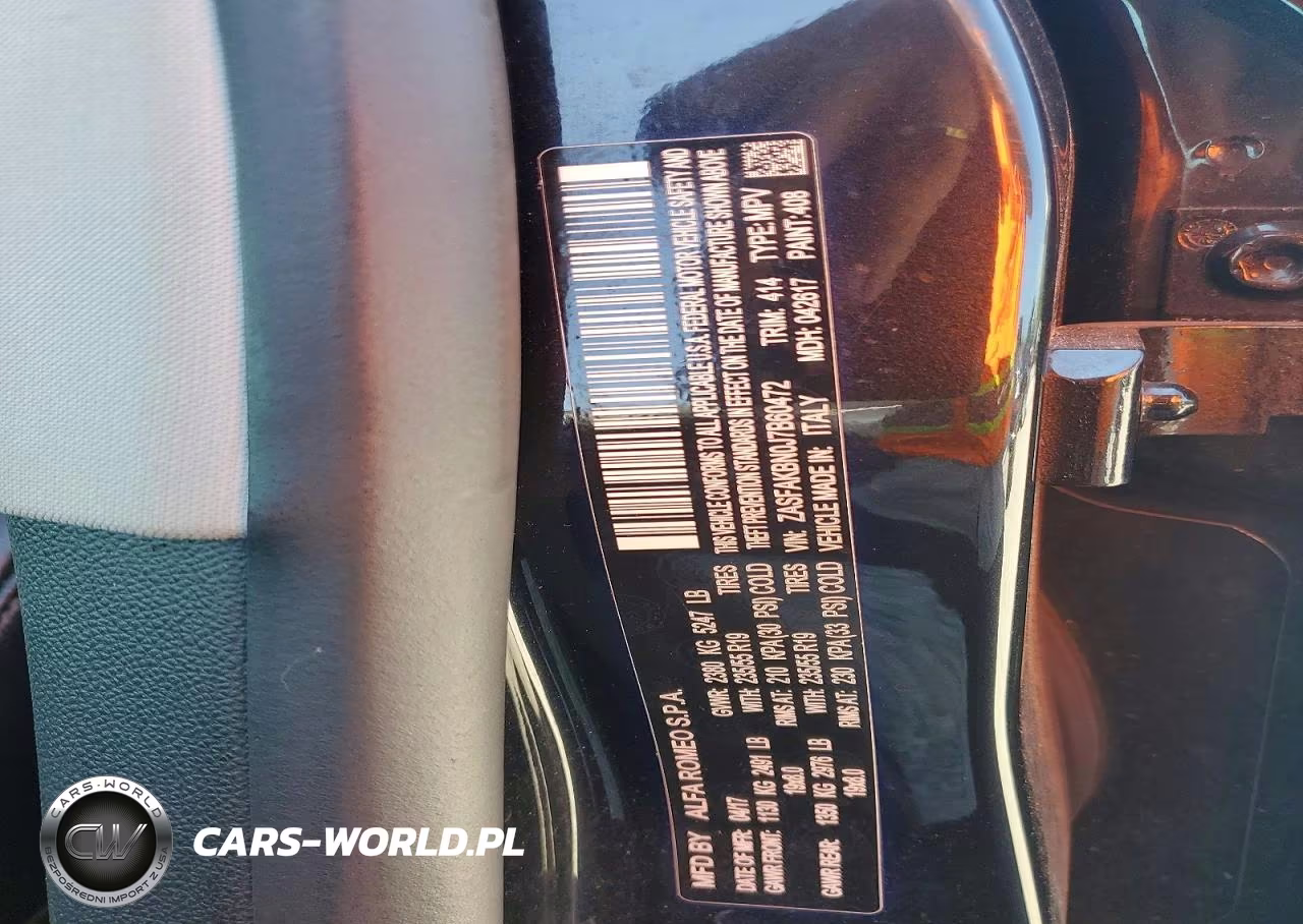 2018 Alfa Romeo Stelvio Ti VIN:ZASFAKBN0J7B60472 - 13