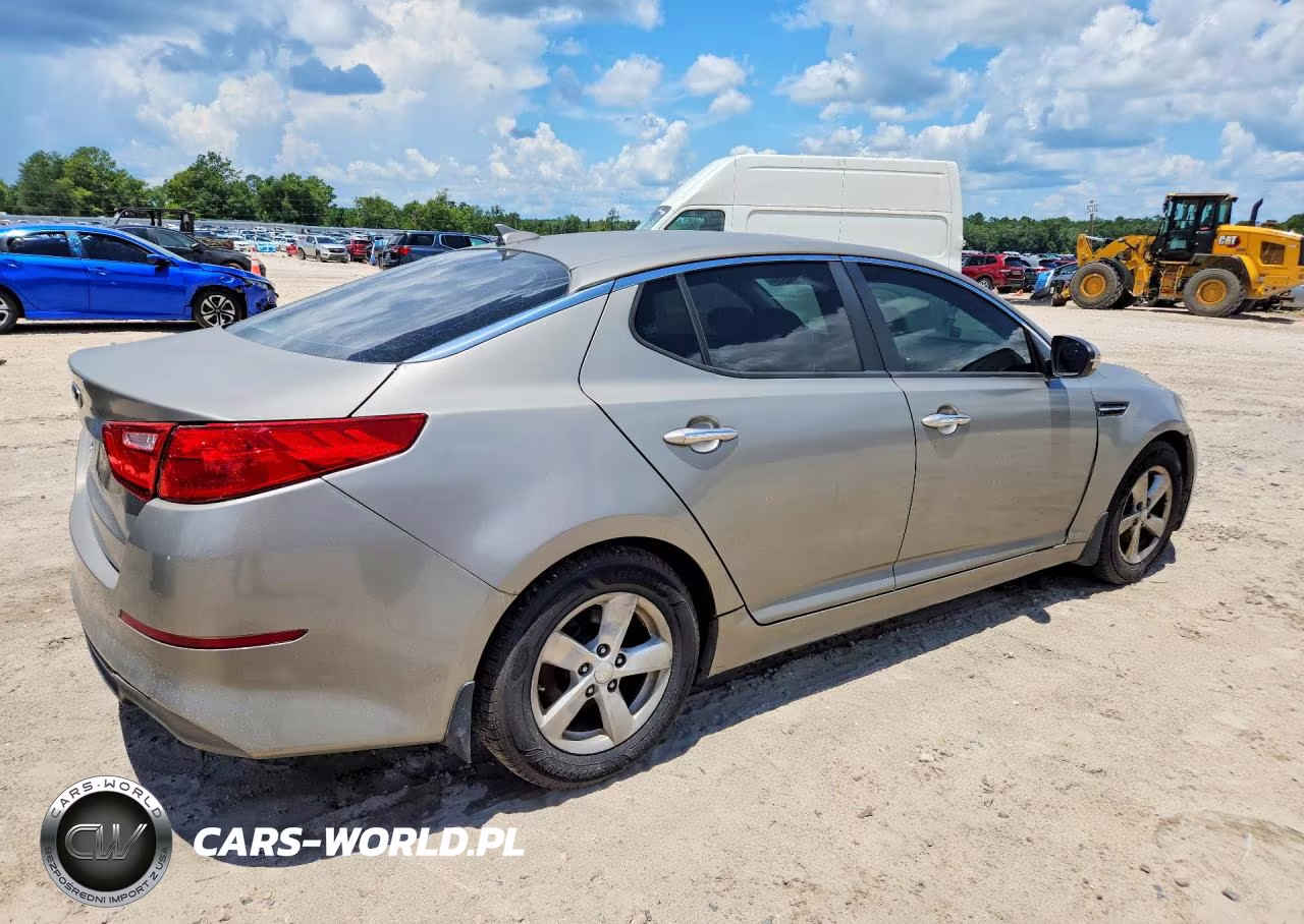 2014 Kia Optima Lx VIN:KNAGM4A71E5494348 - 3