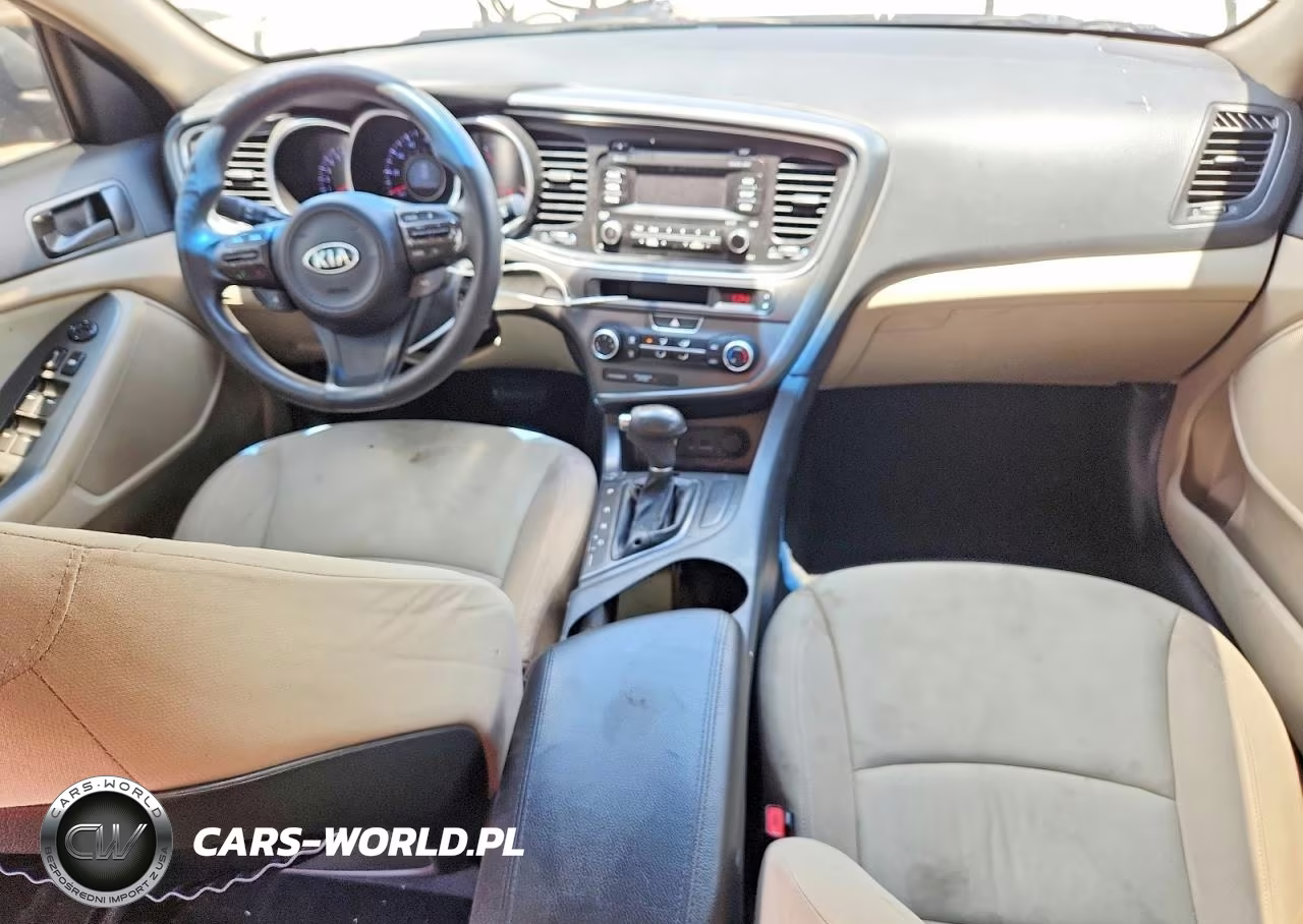 2014 Kia Optima Lx VIN:KNAGM4A71E5494348 - 8