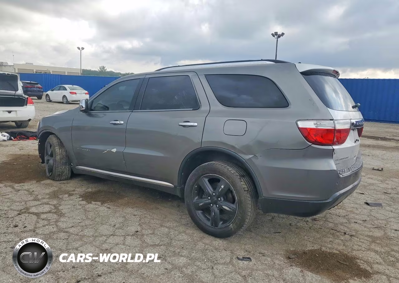 2012 Dodge Durango Citadel VIN:1C4RDHEG6CC271096 - 2