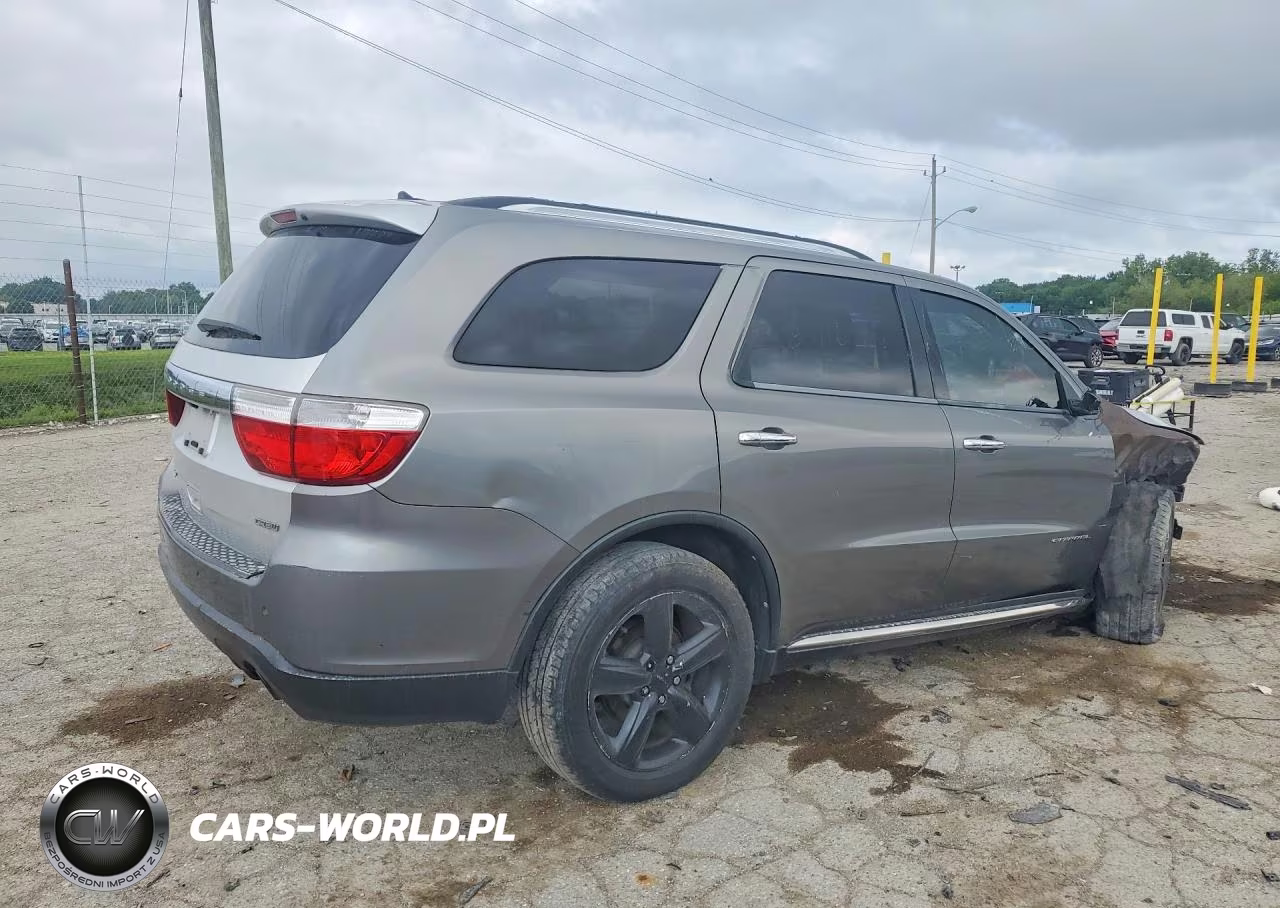 2012 Dodge Durango Citadel VIN:1C4RDHEG6CC271096 - 3