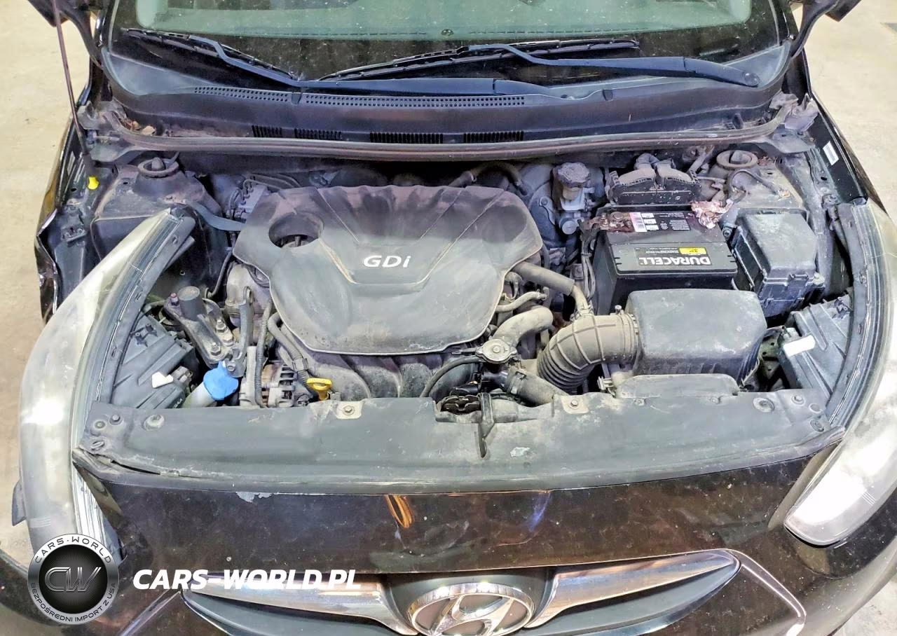 2013 Hyundai Accent Gls VIN:KMHCU4AE7DU431027 - 11