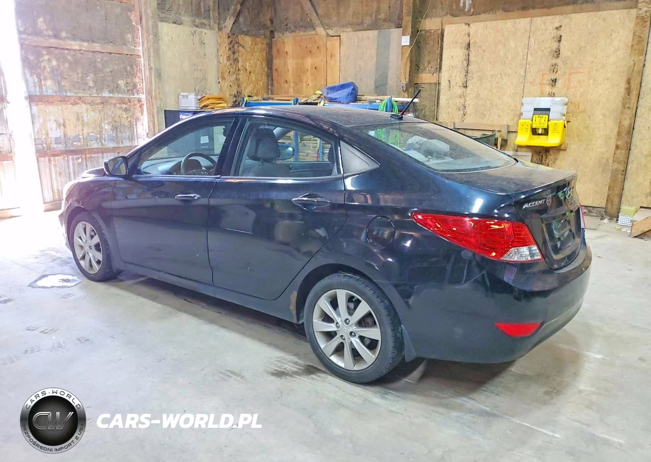 2013 Hyundai Accent Gls VIN:KMHCU4AE7DU431027 - 2