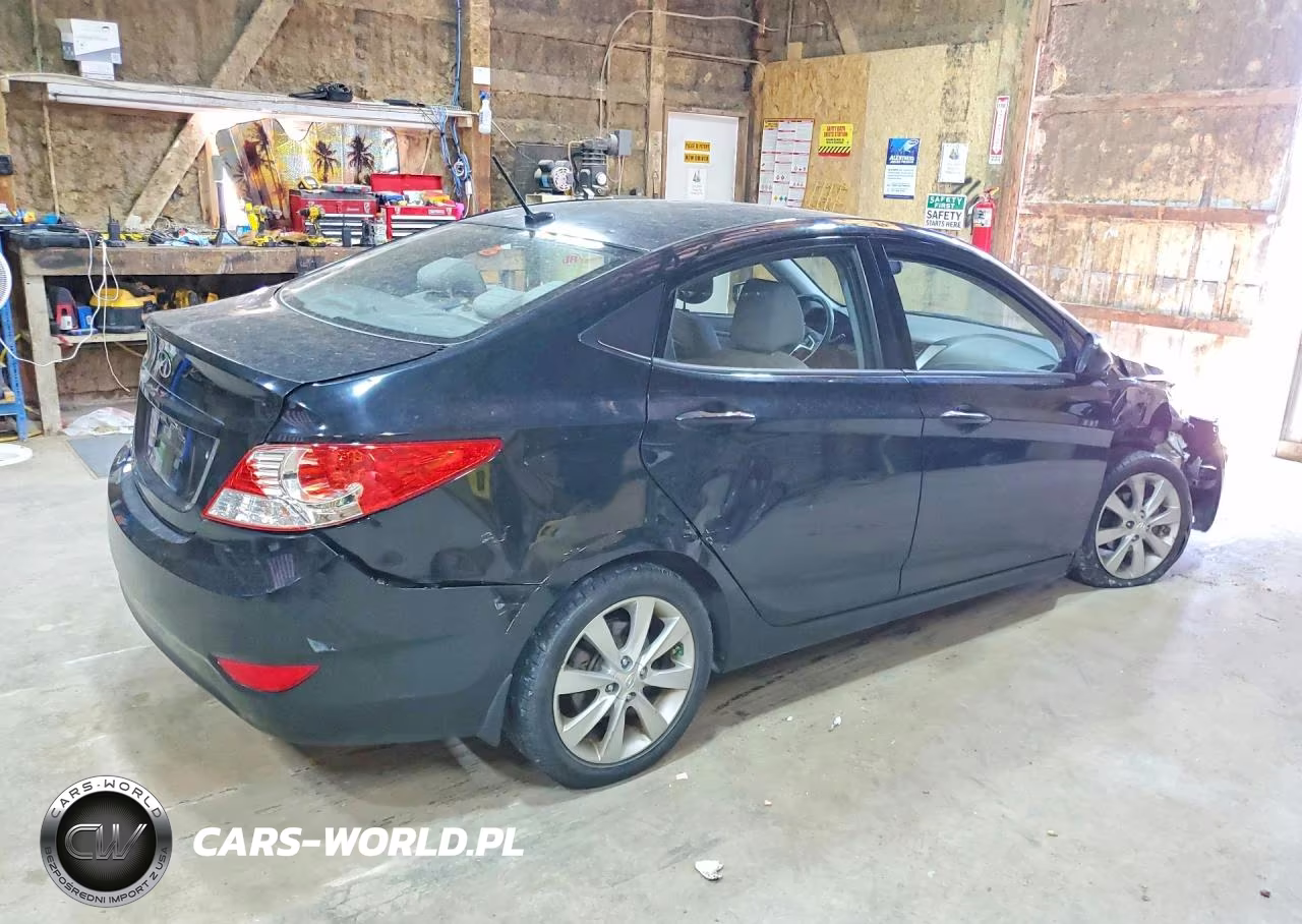 2013 Hyundai Accent Gls VIN:KMHCU4AE7DU431027 - 3