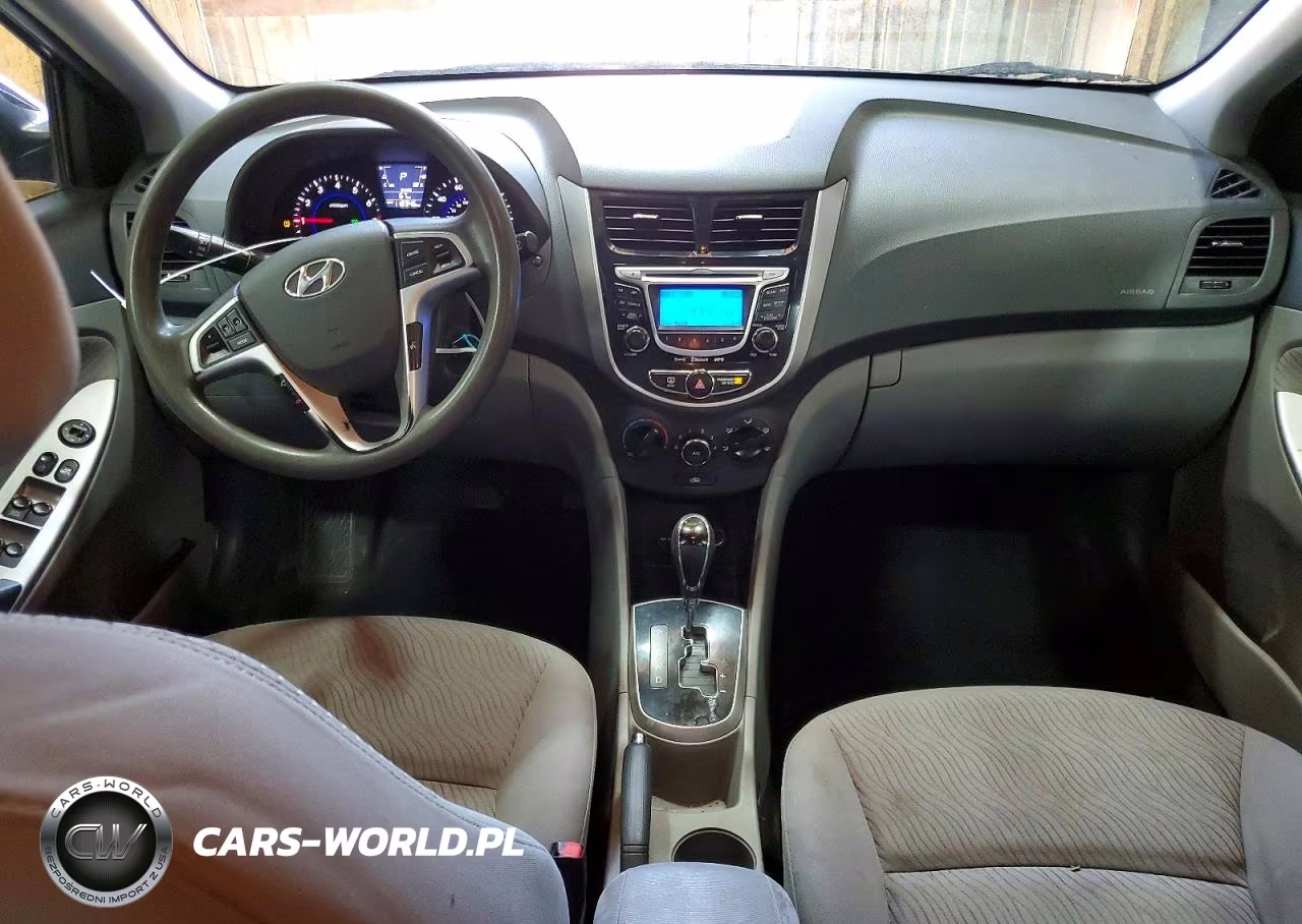 2013 Hyundai Accent Gls VIN:KMHCU4AE7DU431027 - 8