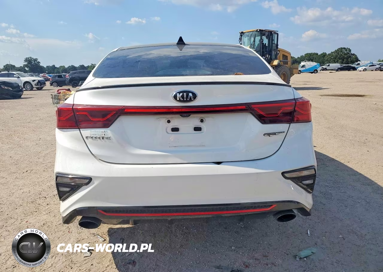 2020 Kia Forte Gt VIN:3KPF44AC1LE262118 - 6