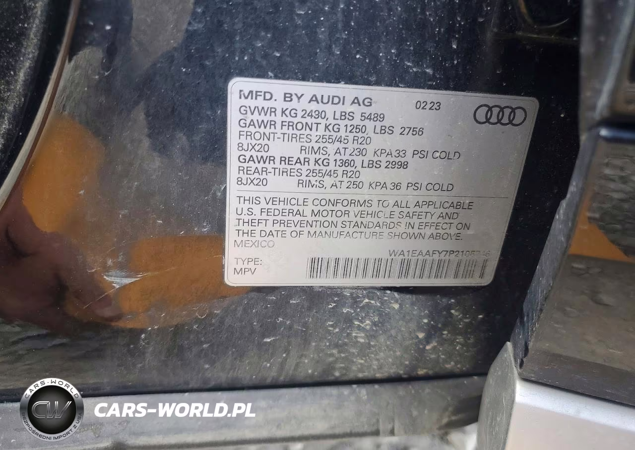 2023 Audi Q5 Premium Plus 45 VIN:WA1EAAFY7P2105746 - 13
