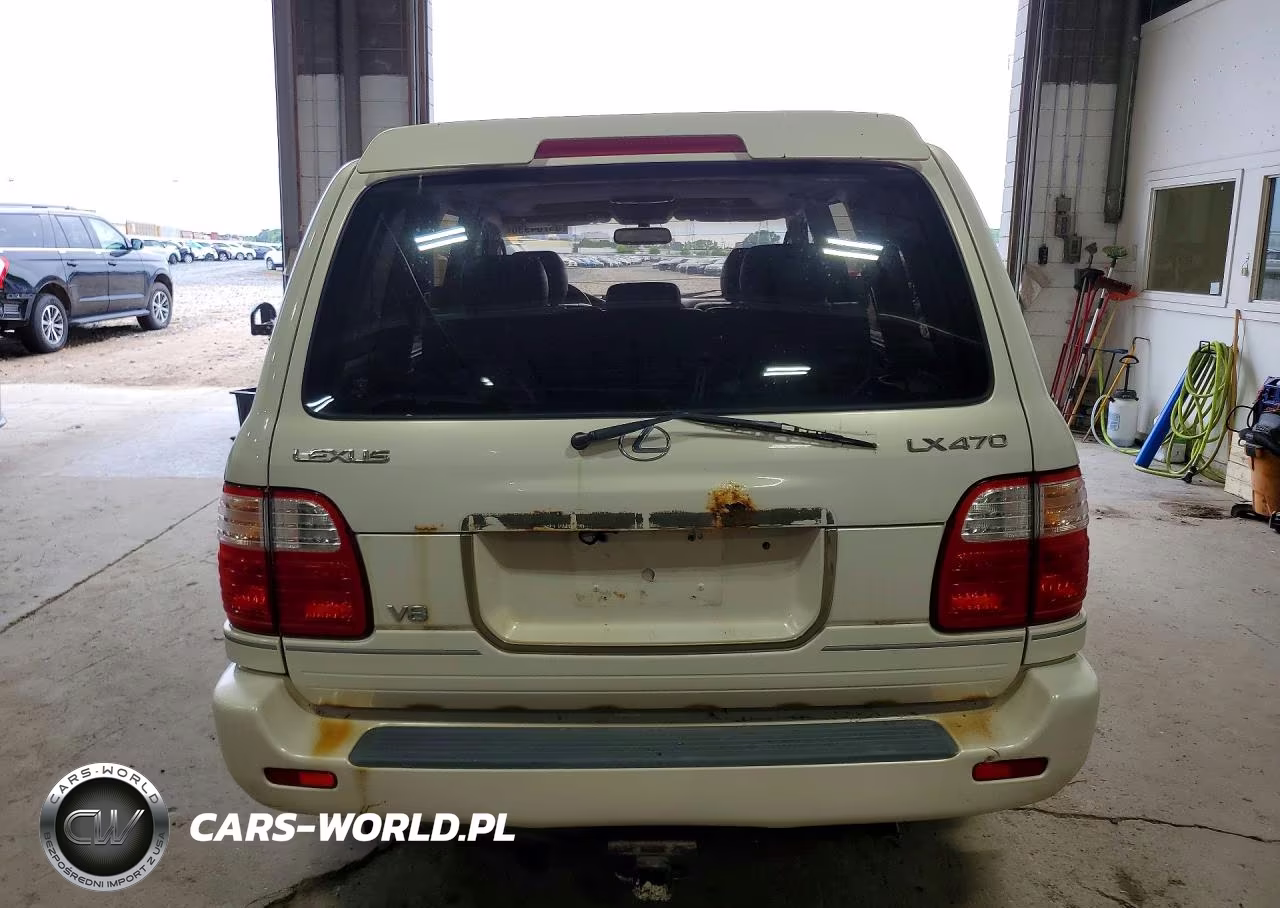 2002 Lexus Lx 470 VIN:JTJHT00W623522919 - 6