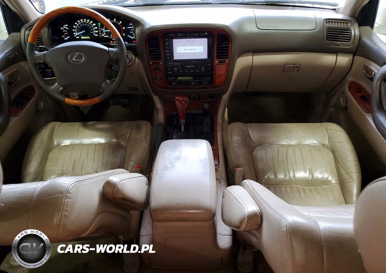 2002 Lexus Lx 470 VIN:JTJHT00W623522919 - 8