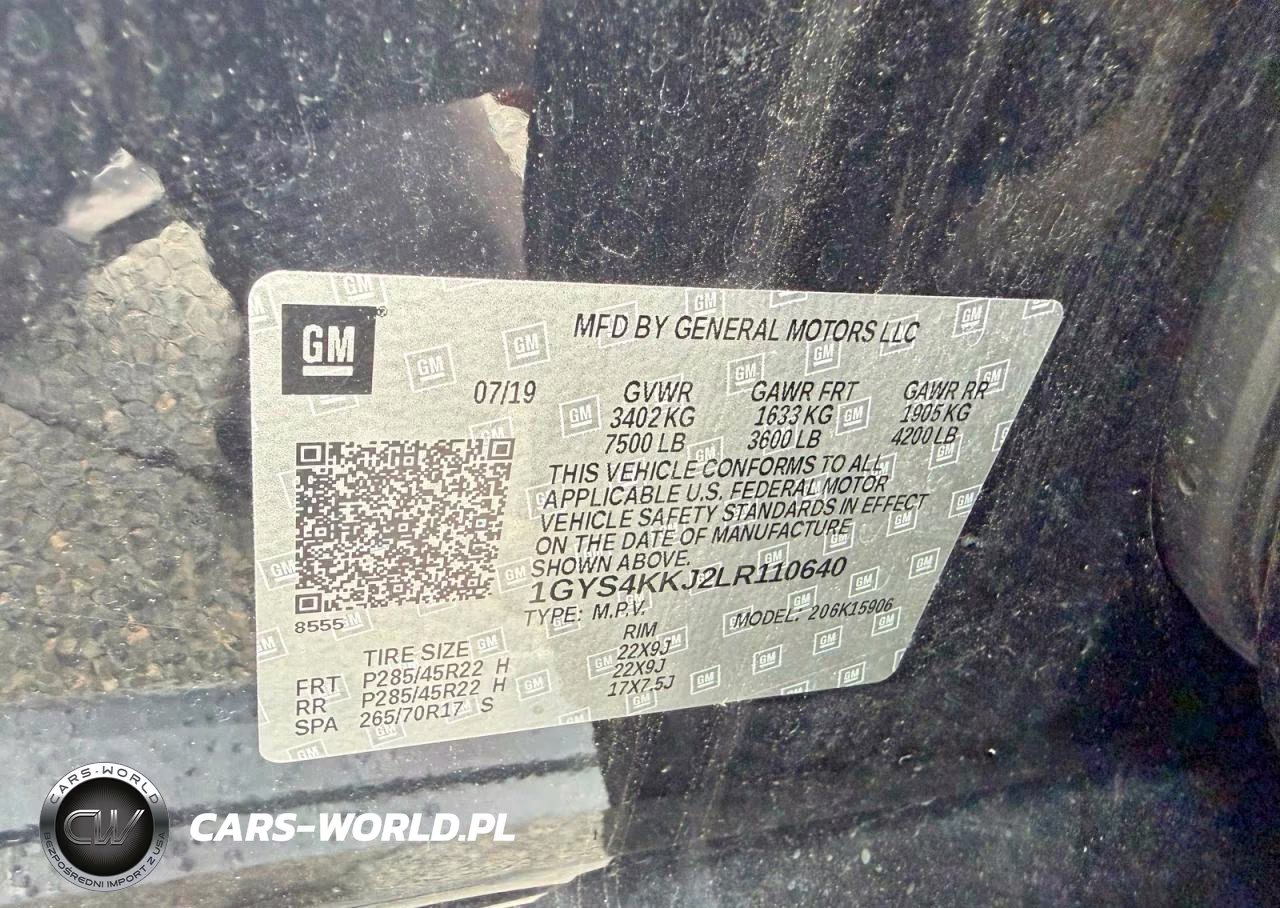 2020 Cadillac Escalade Esv Platinum VIN:1GYS4KKJ2LR110640 - 10