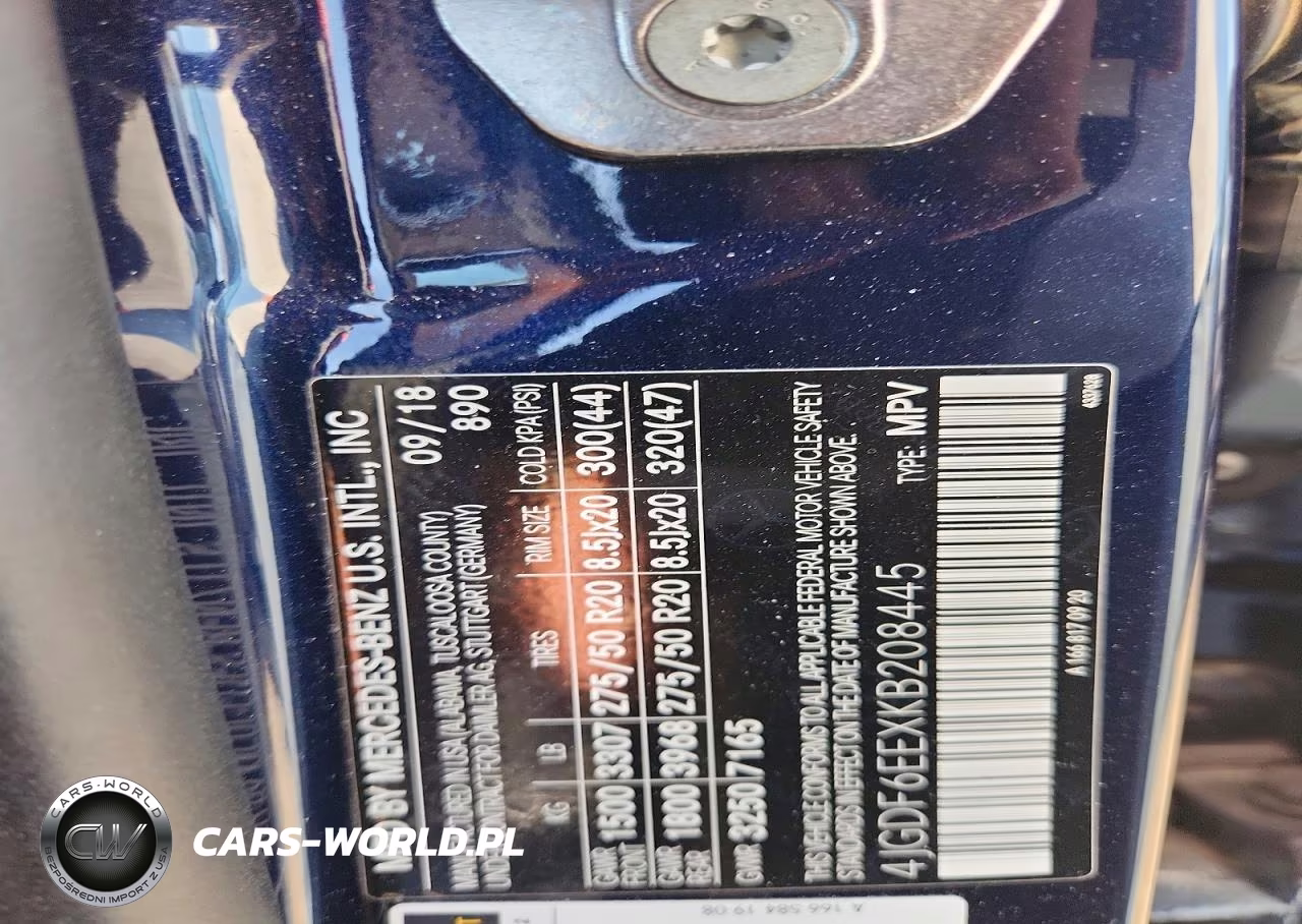 2019 Mercedes-Benz Gls 450 4Matic VIN:4JGDF6EEXKB208445 - 14