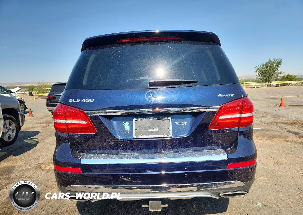 2019 Mercedes-Benz Gls 450 4Matic VIN:4JGDF6EEXKB208445 - 6